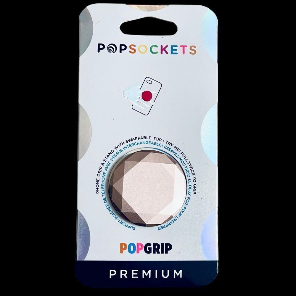 NWT Popsockets Popgrip Pink Diamond New in Package